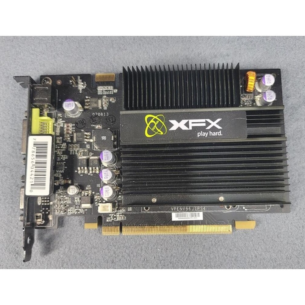 XFX GeForce 8500 GT 512MB Silent PCIe Graphics Card VGA DVI S-Video